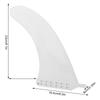 9inch Portable Nylon Fibre Surfboard Surf Fin Surfing Accessory Replacement WhiteWhite 9inch