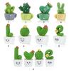 Garden Decoration Crafts Dollhouse Supplies Micro Landscape Figurine Micro Ornaments Cactus Miniatures Cactus Flower Figurines