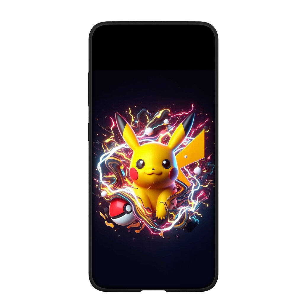 Phone Case for iPhone 17 16 15 Plus Xiaomi Poco F8 F7 X7 X6 M8 C85 C75 Redmi Note 14 12 11 13 Pro Max A4 14C 13C 15C Pikachu GO Gengar Pokemon Cover