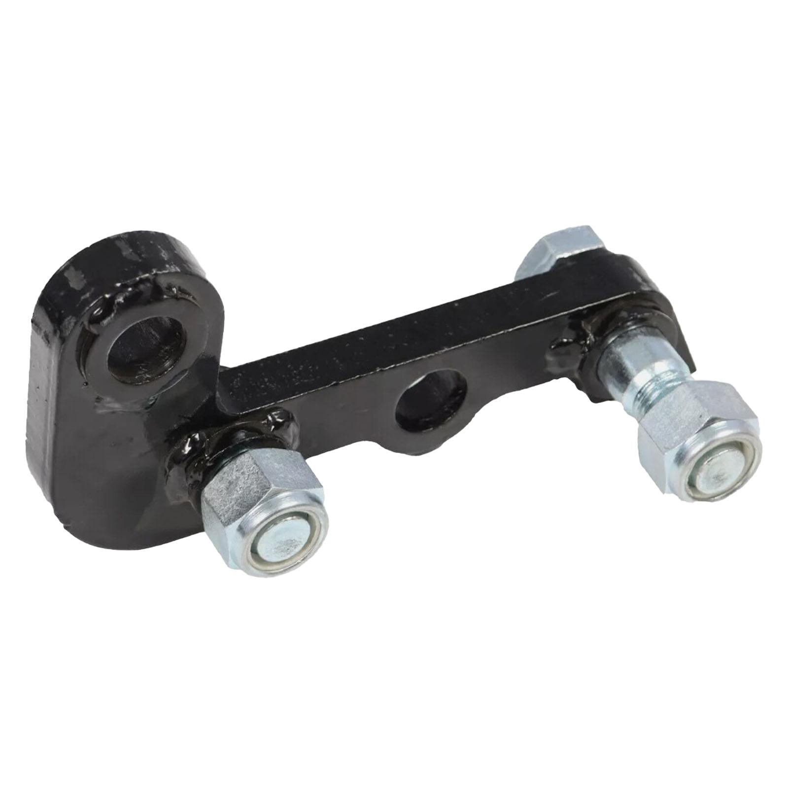 Aimo Unisex Excavator L Shaped Bracket Replacement For Excavator 3 Hole Hydraulic Thumb Clip Bracket With 3 Pull Pins