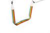 Polaroid Camera Strap Flat – Rainbow Gray (6054)