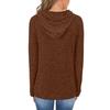 Women's Fashion Oversized Hooded Sweatshirt With Long Sleeves In Solid Colour