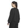 Adidas KTX45 College Fleece Black Size S Women's Loose-Fit Hoodie, (JG3818),