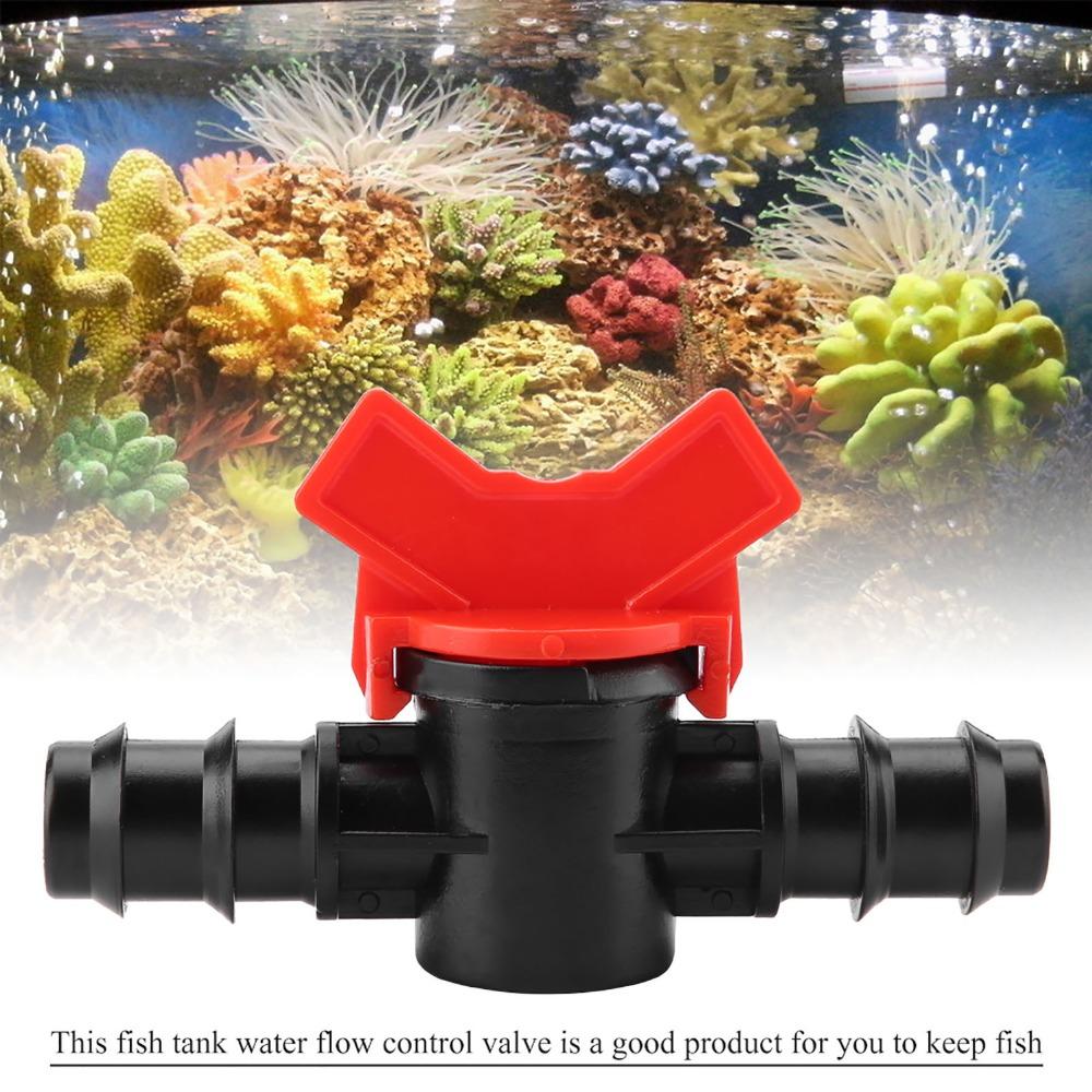 Plastic Water Flow Control Valve Multiple Sizes Aquarium Valve Plastic Ball Valve Irrigation