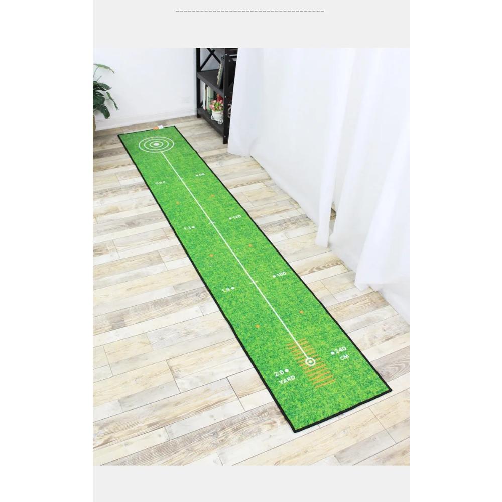 BEPAN Portable Carpet Indoor Office Home Golf Putter Practice Carpet Trainer Strike Pad Golf Mat Golf Green Trainer