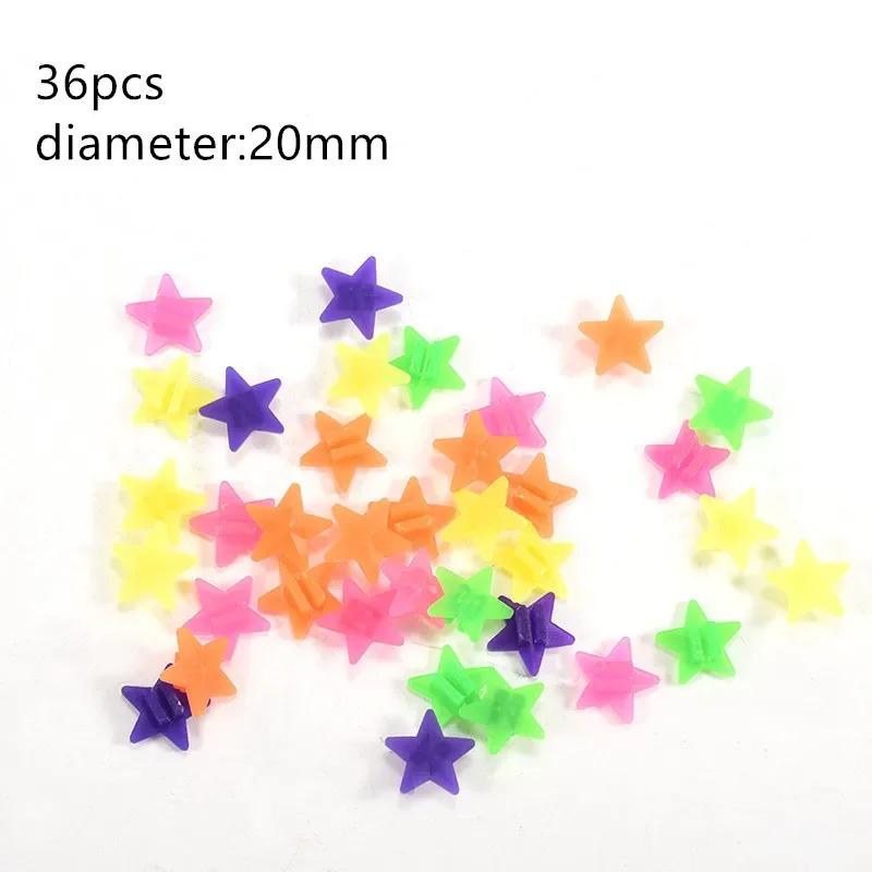 

36pcs Bike Wheel Spoke Beads Glow in The Dark Multiple Colorful Steel Wire Spokes Decoration Bicycle Spoke Accessories Decor