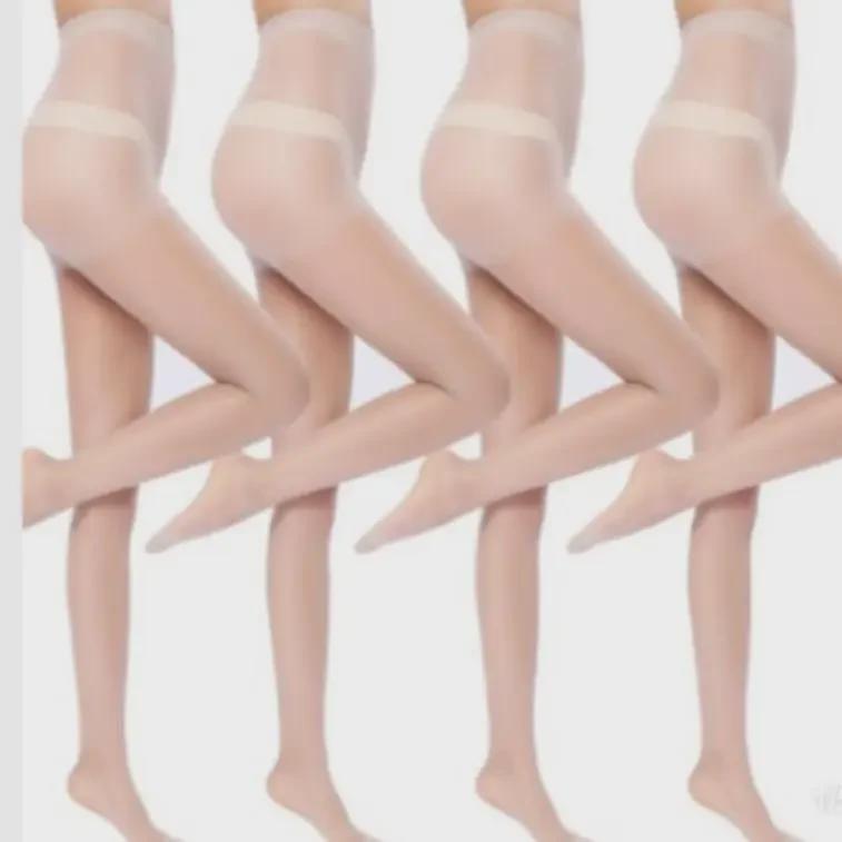 6-Pack Core-Spun Women's Anti-Snagging Leg-Beautifying Stockings with Individual Packaging