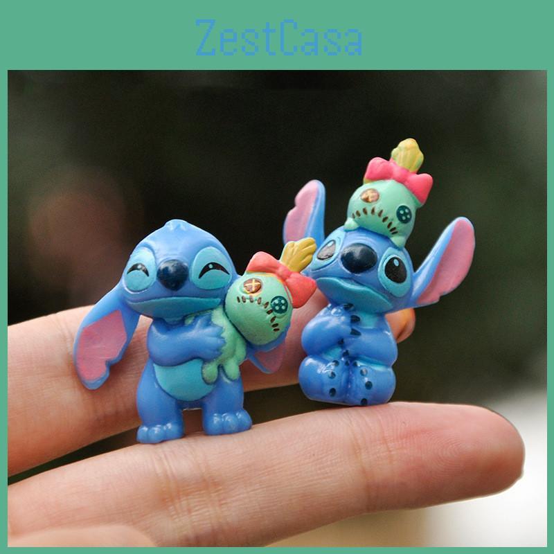 Action Stitch Lilo Figure Model Dolls Toys Children Holiday Ornaments Gifts