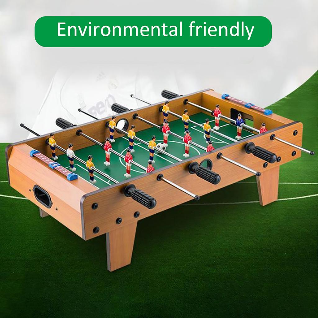 Mini Wooden Indoor Football Table Interactive Sports Soccer Game for Adults Children