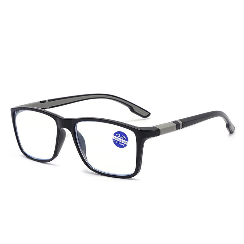 Anti-blue Light Photochromic Reading Glasses for Seniors - Stylish Unisex PC Frame