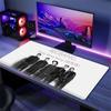 BIGBANG Large Gaming Table Cushion Non-slip Laptop Tablet Big Mousepad XXL Mat Mini PC Playmat With Lock Edge