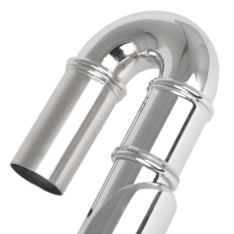 Flute Curved Headjoint Copper Nickel-plated Headjoint Musical Instruments Accessories For Beginner