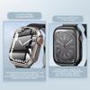 Cambiar a funda protectora completa Ultra 360 para Apple Watch 45mm 44mm Protector de pantalla de vidrio templado para IWatch Series 8 7 6 SE 5