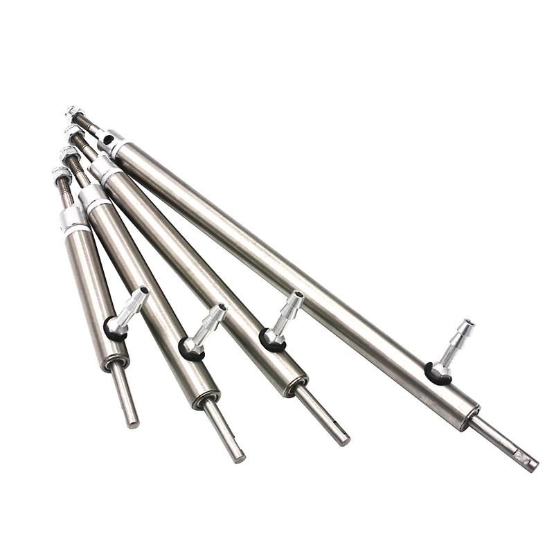 4mm RC Boat Parts Shaft Kit Steel Shaft+ Sleeve Tube+ Propeller+Universal Joint with Oil Nozzle For RC Boat Jet Marin Parts