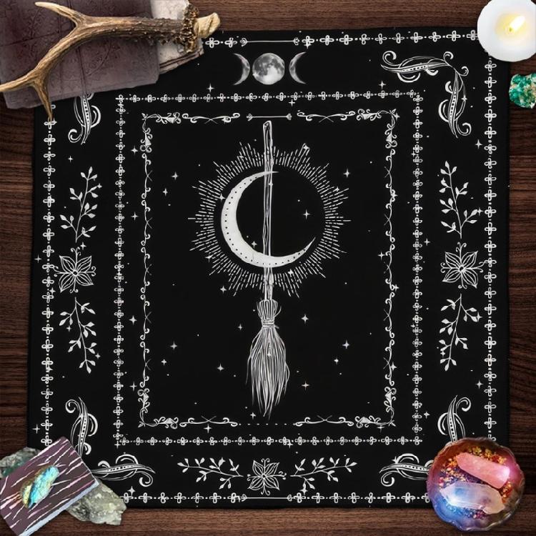 Table Cover Astrology Oracles Game Mat Square Shape Pendulums Altar Table Cloth