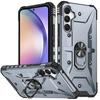For Samsung Galaxy A54 5G PC+TPU Drop Protective Cover Ring Kickstand Mobile Phone Case