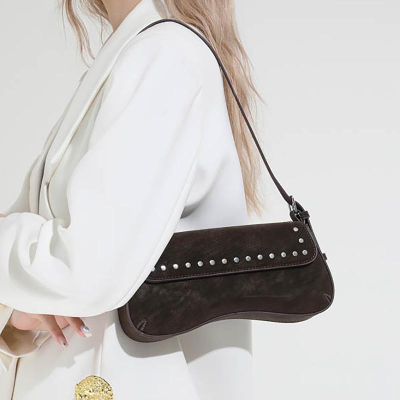 2026 New Classic Fashion Retro Shoulder Bags Niche High-end Women's Underarm Bags Minimalist Versatile Practical Shoulder Bags