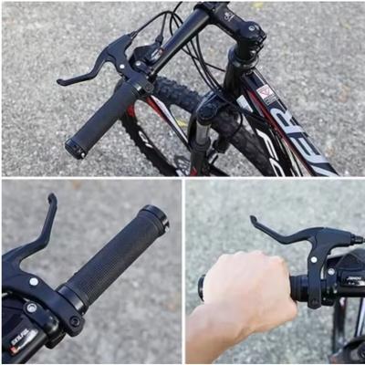 1 Set Fahrradgriffe mit Klemmringen Mountainbike MTB Fahrradlenkergriffe Rutschfeste Fahrradhandgriffe Radsport Fahrradzubehör