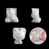 1 stk 3D Enhjørning Silikon Kakeform Kattunge Bjørn DIY Fondant Mousseform Kakedekorasjonsverktøy Form