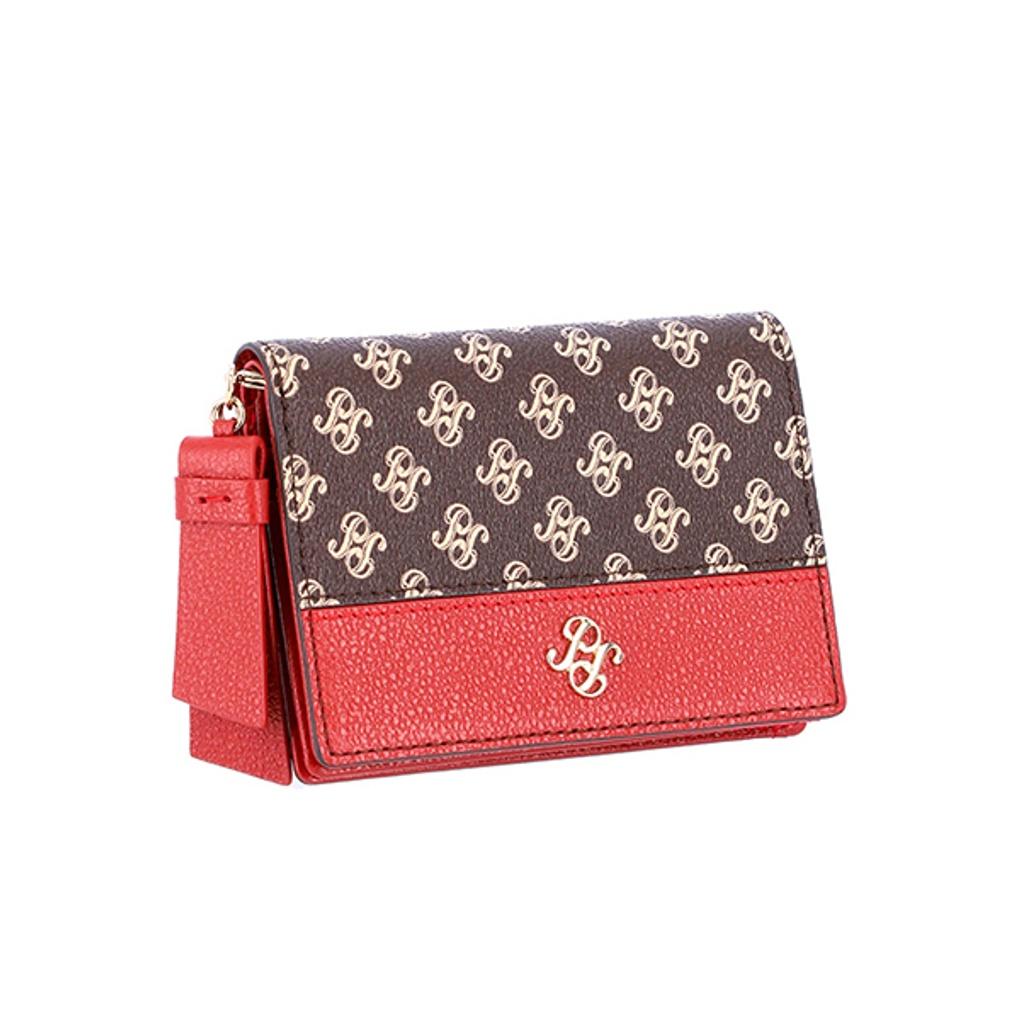 [Pierre Cardin] Donga Gumi Women's Cowhide Half Wallet M1295P5R