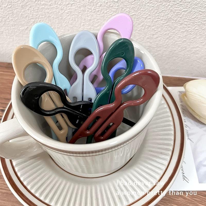 

1/3/6 шт U-образная волнистая шпилька для волос для женщин с собранными на затылке волосами, универсальная заколка-обруч 1pc разноцветный