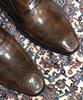Joenshoe Wilcott Combi Wingtip Brogging Oxford Brown Adovan