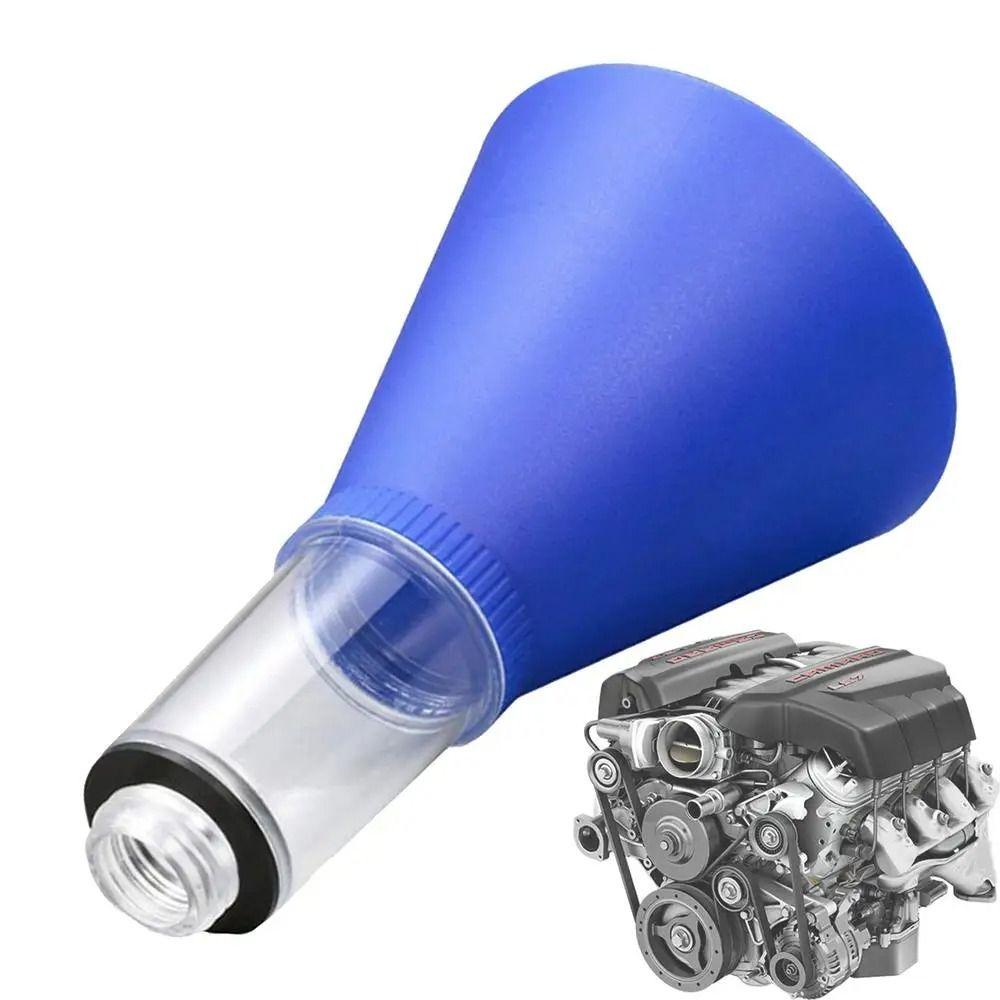 Oil Filler Cap Engine Oil Funnel Leakproof Oil Changing Tool Oil Filling No-Spill Funnel  Accessory