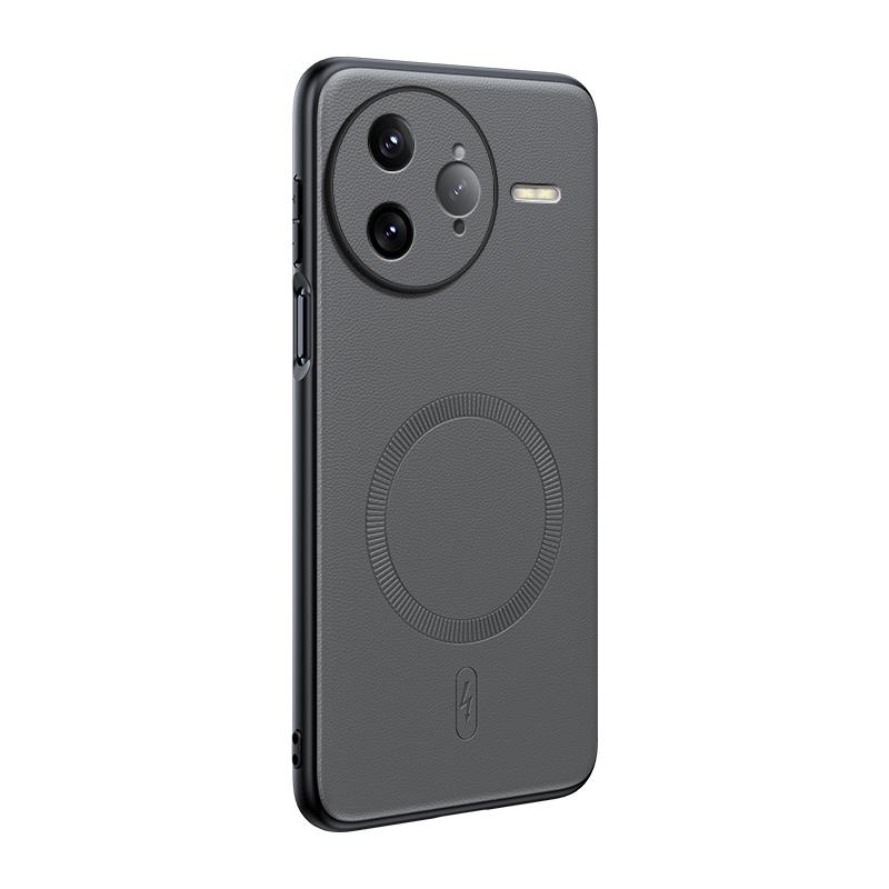 For Redmi K80 Pro Case Magnetic Leather Shield Cover For Redmi K80 Pro High Quality Anti-Fingerprint Non-Slip PC+TPU