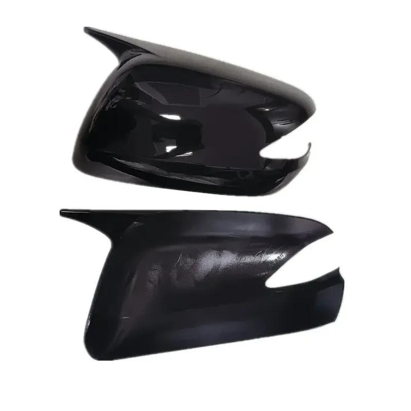 For Honda Fit Jazz 2009 2010 2011 2012 2013 Car Rearview Side Mirror Cover Wing Cap Exterior Door Housing Shell Trim Sticker