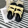 Thick-soled slippers women's summer wear retro feeling new casual fashion cool slippers women