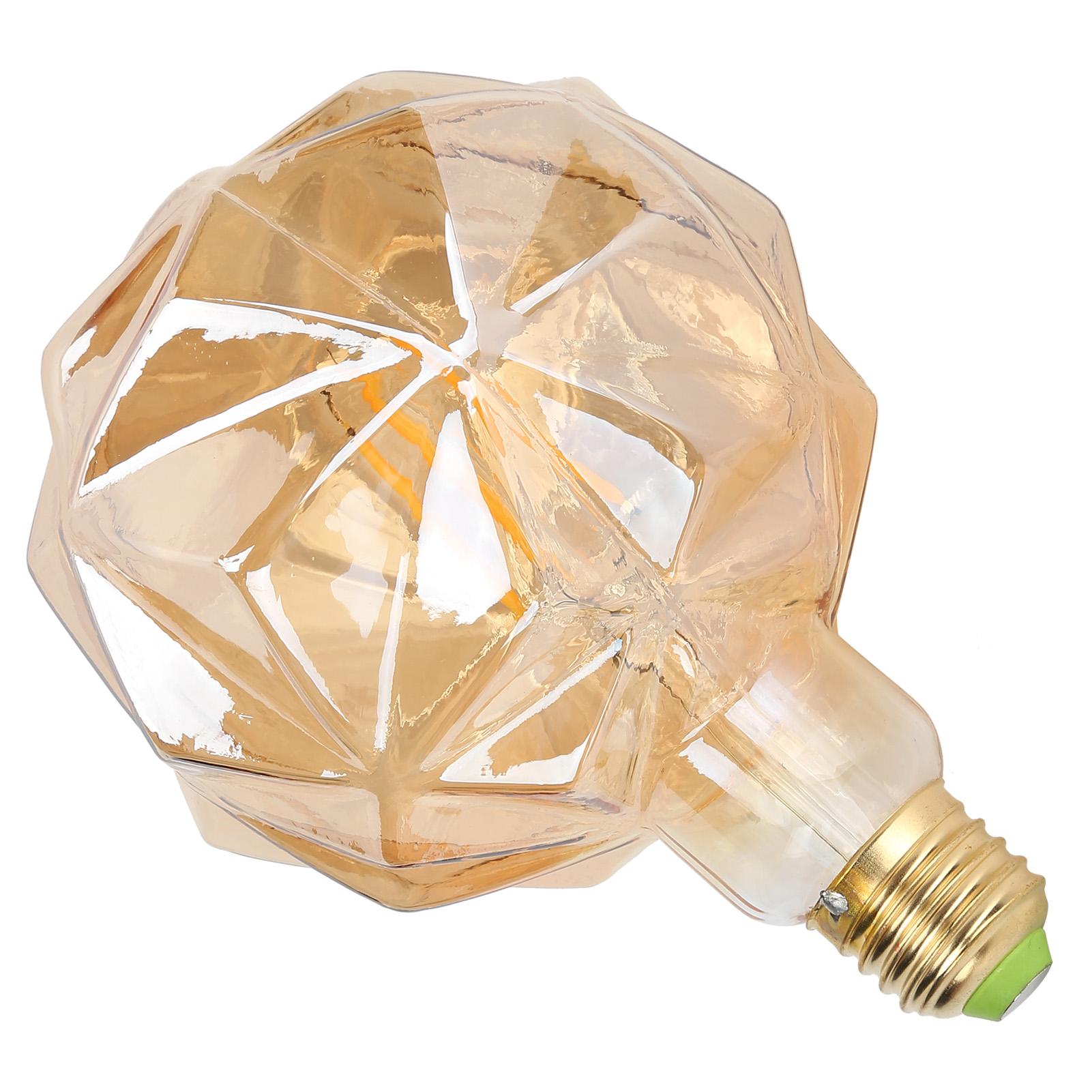 

G125 LED Bulb Antique Lotus Shape 4W E27 Light Bulb for Bar Restaurant Bedroom Warm Light
