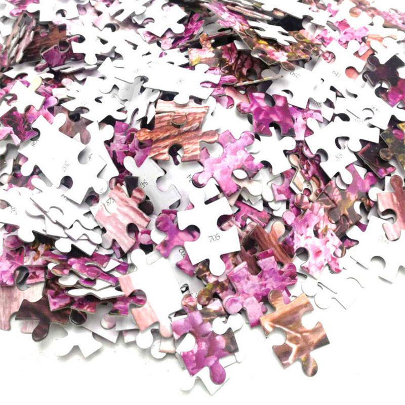 Starry Night Puzzle 1000pcs High Level Jigsaw Puzzle Eco-Friendly Paper Puzzle DIY Oil Painting Kids Adult Fidget Toy