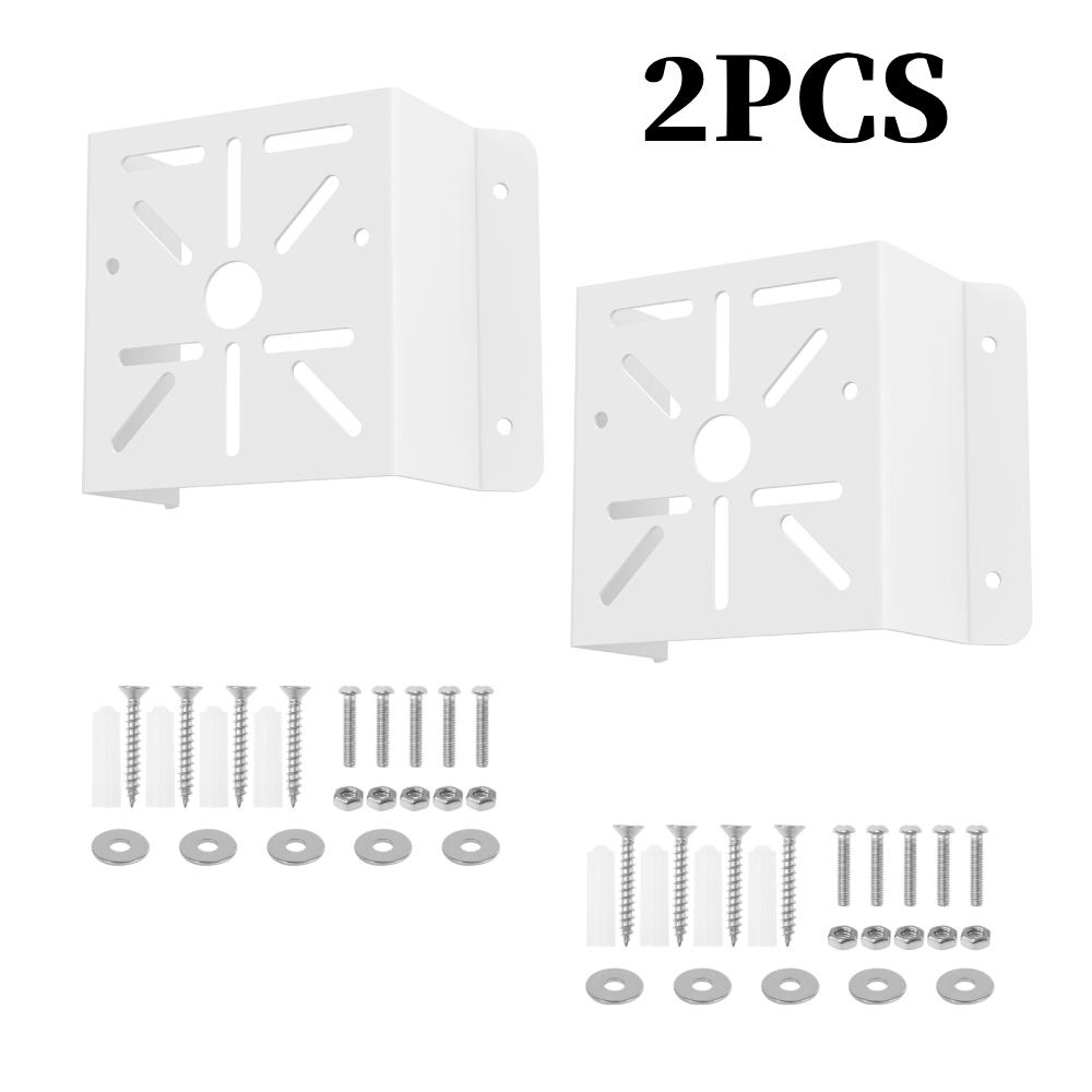 

2 шт. Монтажный уголок Металлический кронштейн Широкоугольный адаптер Зона наблюдения до 270° для камеры Светодиодная стена/Сценический свет и Солнечная панель