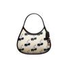 Topia Ergo Pattern Printed Handbag Tote Black Multicolor CL754-WZV