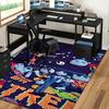 1pc Nightmare Before Christmas Carpet for Playroom Bedroom Living Room Sofa Home Decor,Game Area Rug Non-slip Floor Mat. D728011