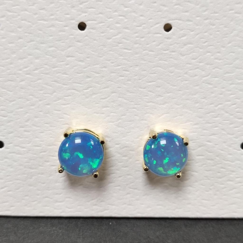 Korean & Japanese Style Opal Earrings: Elegant Studs & Pendants for Women