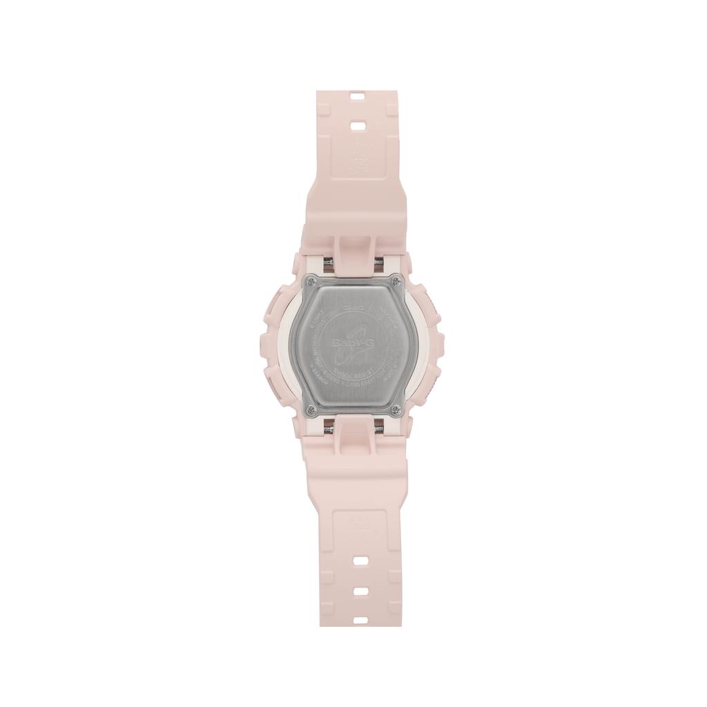 Casio Baby-G Series 100M Waterproof Quartz Movement Resin Strap Watch Pink Dial Women watches BA-110XCP-4A