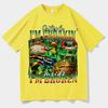Fuuny T Shirt Frog TShirt Cotton High Quality Print Short Sleeve Positive Cottagecore Oversized Tee Unisex Women Clothes Teenagers