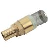 Connettore Valvole 16 Bar 1\'\' Disco Acetale Acciaio Inossidabile
