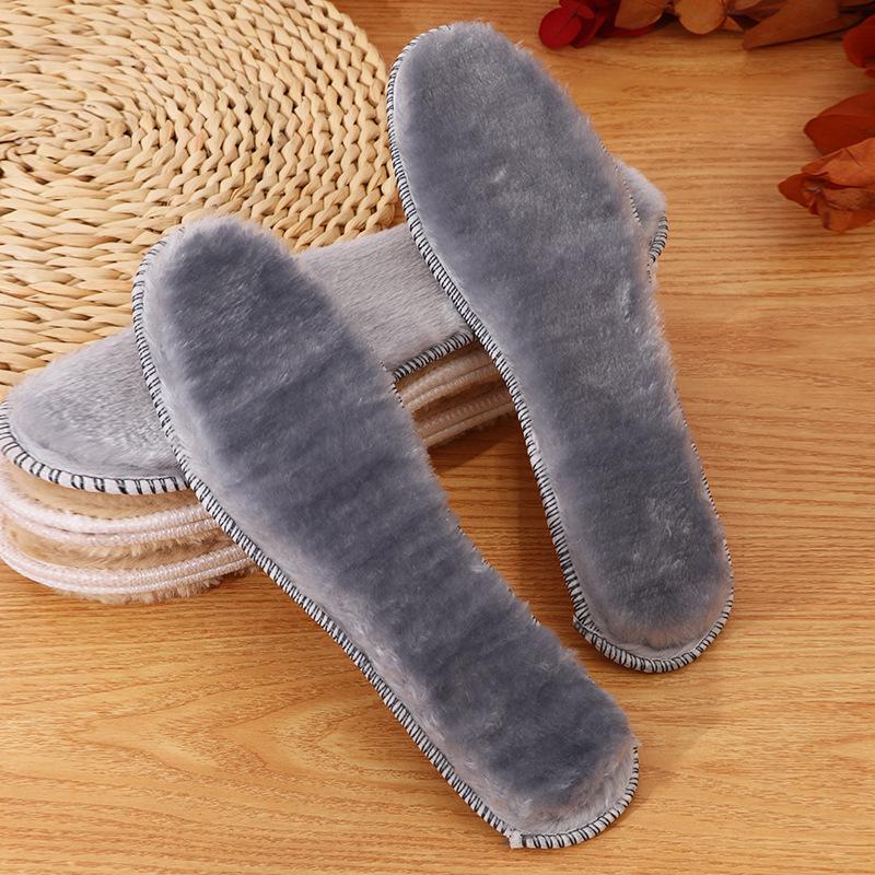 

Newcomer Exclusive: Men s 5-Pack Winter Insoles - Thick Fleece Lined & Cold-Proof 39