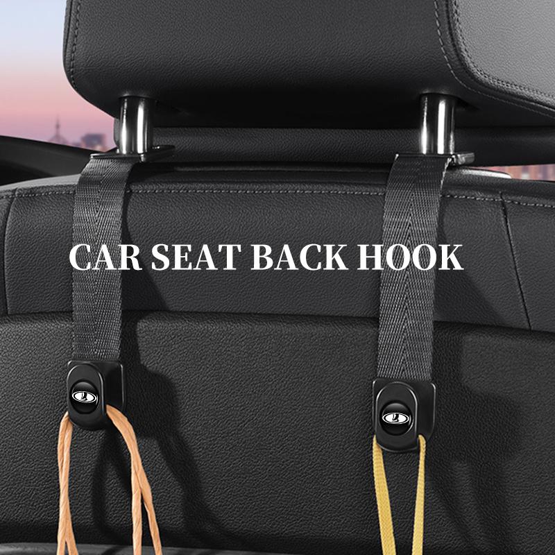 Portable Car Seat Back Headrest Hook Wear-Resistant Easy to Install Storage Hanger For Lada Xray Granta Priora Sedan Sport WW30