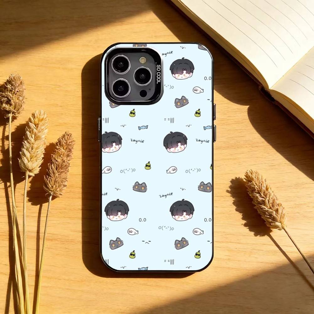 Love and Deepspace Zayne Black Candy silver phone case Phone Case For iPhone17,16,15,14,13,12,11 Plus,Pro Max iPhone16promax