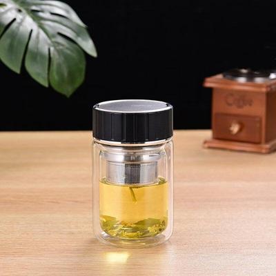 Shangqi Double-Wall Glass Tea Mug
