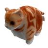 Lead Futocchi Zoo Nyanko Mini Mini Plush ToyMascot with Ball Chain (American ShorthairRed Tabby Brown Tabby American Shorthair)