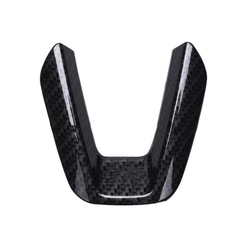 

No Tool Needed ABS Car Steering Wheel Accent Trim Excellent Fit Upgrade Anti Scratch Steering Wheel Trim for Vehicle 1