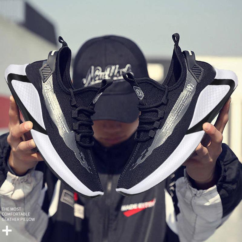 Нове чоловіче повсякденне взуття Чоловіче взуття на шнурівці Легкі зручні дихаючі кросівки для ходьби Tenis Feminino Zapatos