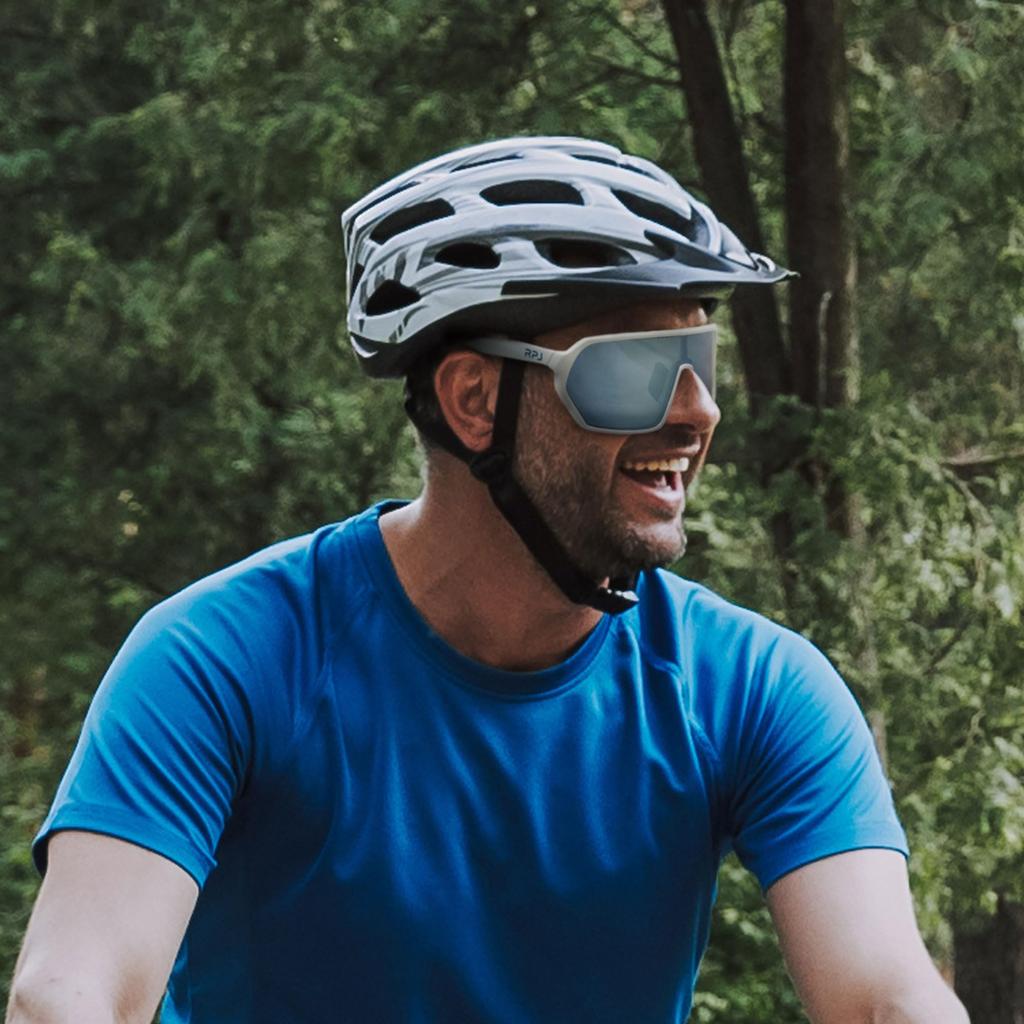Sunglasses RPJ MABEL White Shiny Laser Ice Lens Free Size [RUDYPROJECT] (RPJ) Frame/Multi