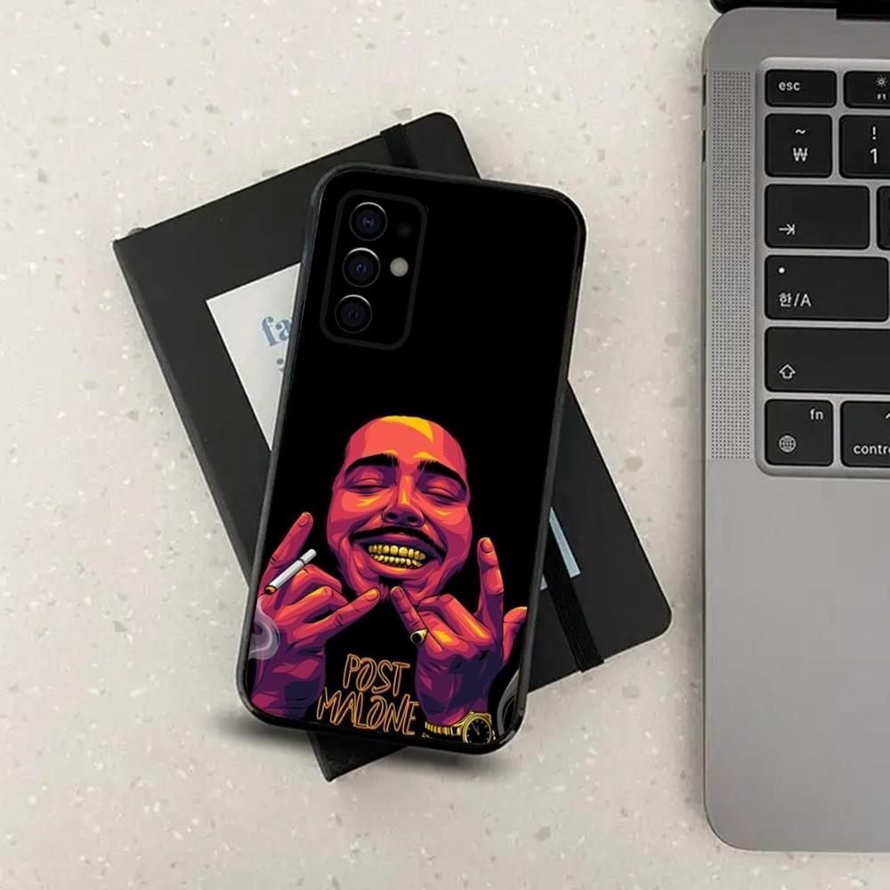Post M-Malone Singer Phone Case For Samsung S24,S21,S22,S23,S30,Ultra,S20,Plus,Fe,Lite,Note,10,9,5G Black Soft Cover