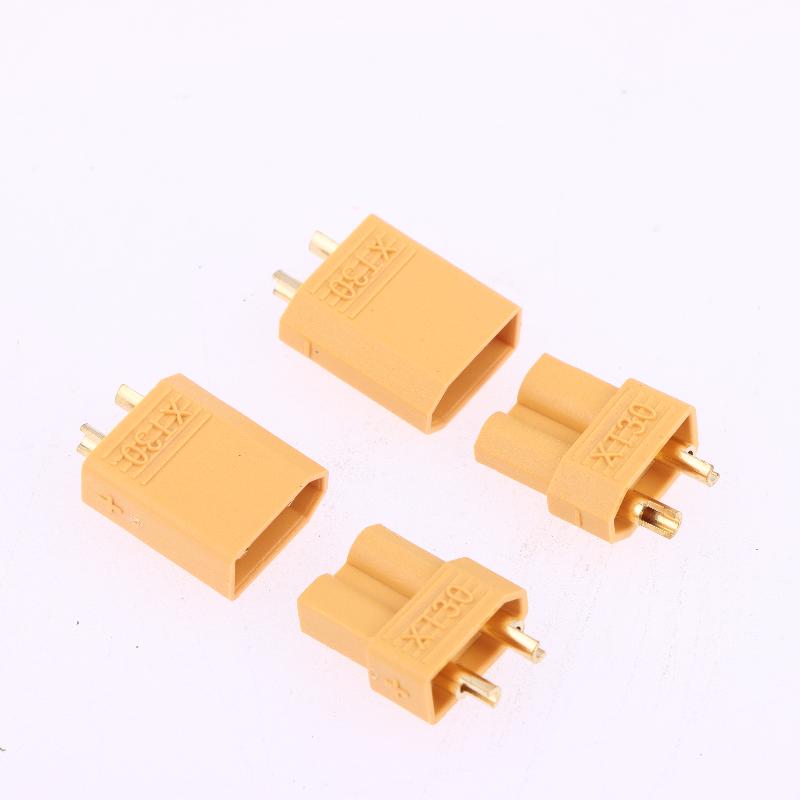 10Pcs Rc Quadcopter Fpv Racing Drone Lipo Battery Quadcopter Car Boat Diy Accessories Xt30 Bullet Connectors Plug