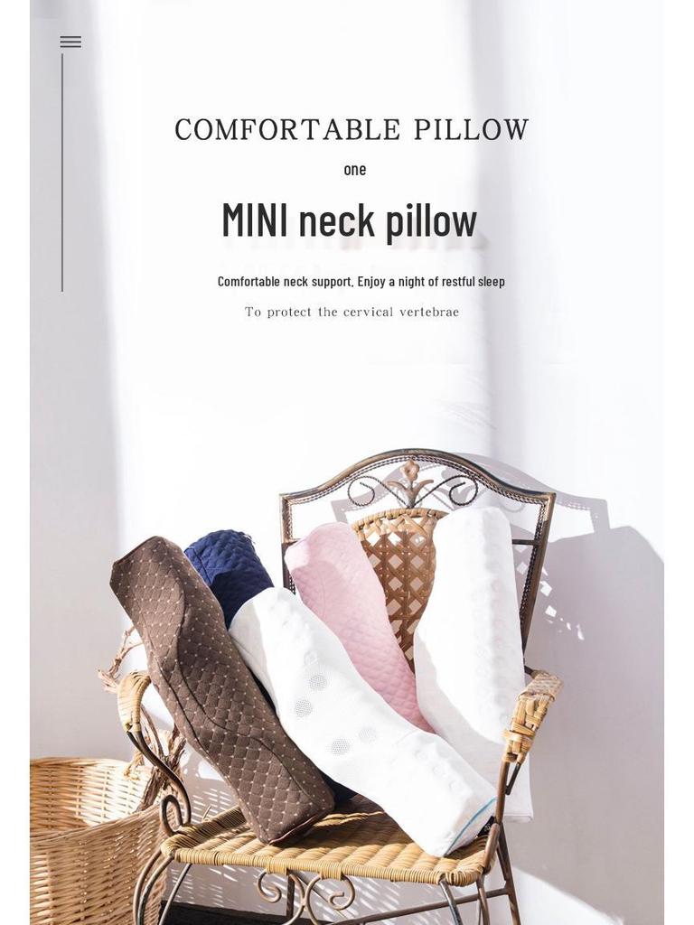 Mini Memory Foam Cervical Pillow for Neck Support and Spine Alignment